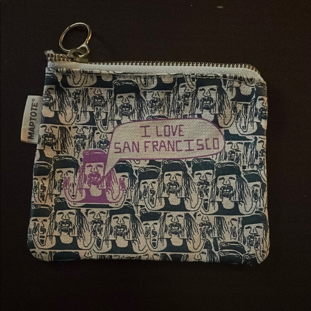 Black and Purple Mini Bag